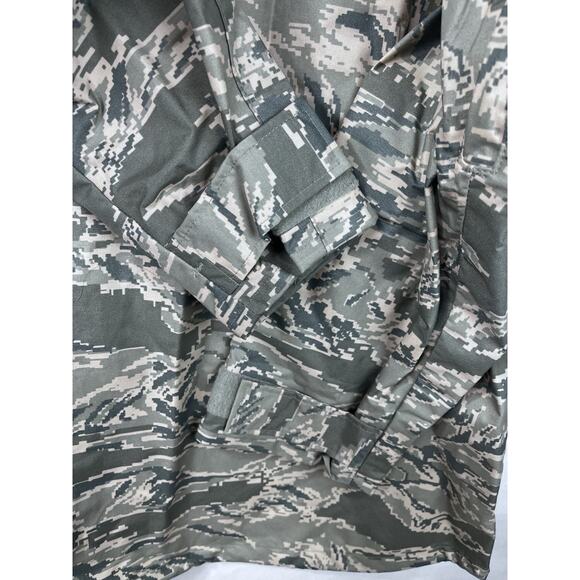 Camo Rain Parka Sz M ABU AF NonSticky Waterproof Hunting Fishing ORC Industries - Picture 7 of 9